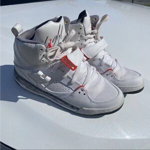 Nike Air Jordan Flight White Cement Pink Size 7Y